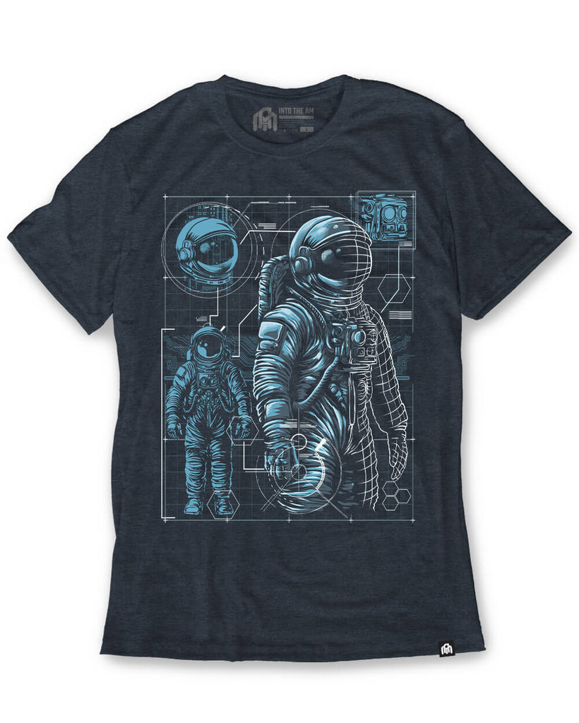 Cosmic Blueprint Tee-Navy-Regular-Mock--Alex---M