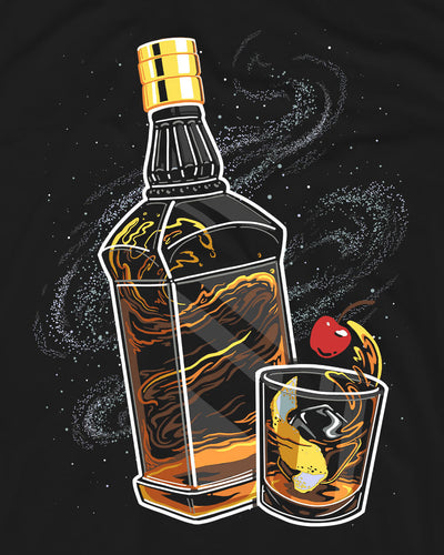 Cosmic Cocktail Tee-Black-Regular-Swatch--Model---L
