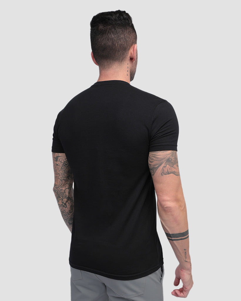 Cosmic Dissolve Tee-Black-Back--Zach---L