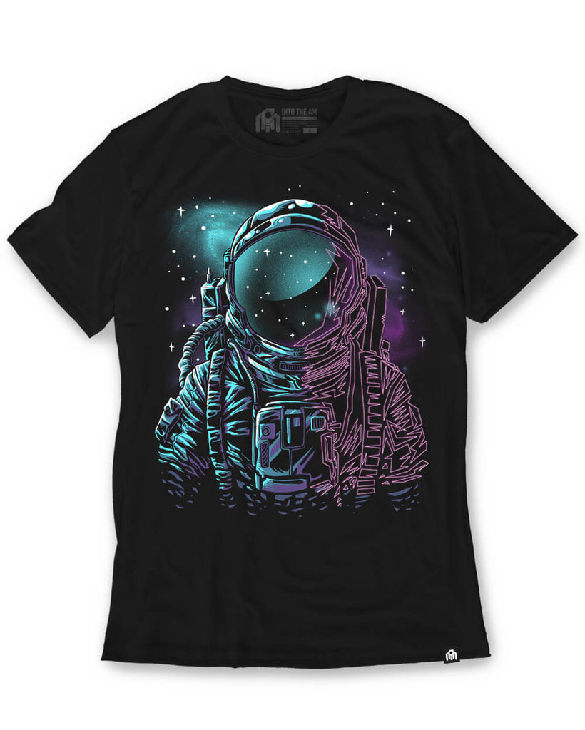 Cosmic Dissolve Tee-Black-Front