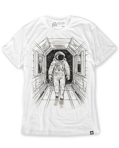 Cosmic Walk Tee-White-Mock