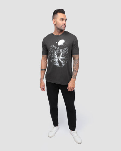 Cosmic Wanderer Vintage Tee-Vintage Graphite Black-Regular-Full--Model---L