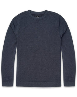 Crewneck Sweatshirt - Non-Branded-Navy-Front