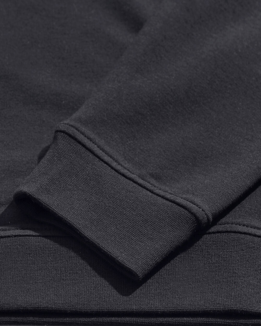 Crewneck Sweatshirt - Branded-Black-Detail 3