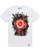 Crimson Eclipse Tee-White-Regular-Mock--Model---L