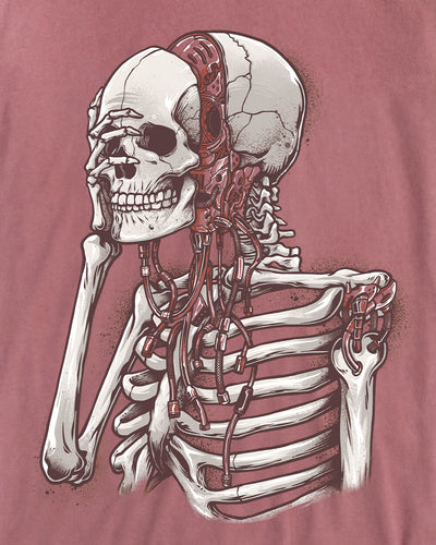 Cyber Decay Vintage Tee-Vintage Mauve-Regular-Swatch--Model---L