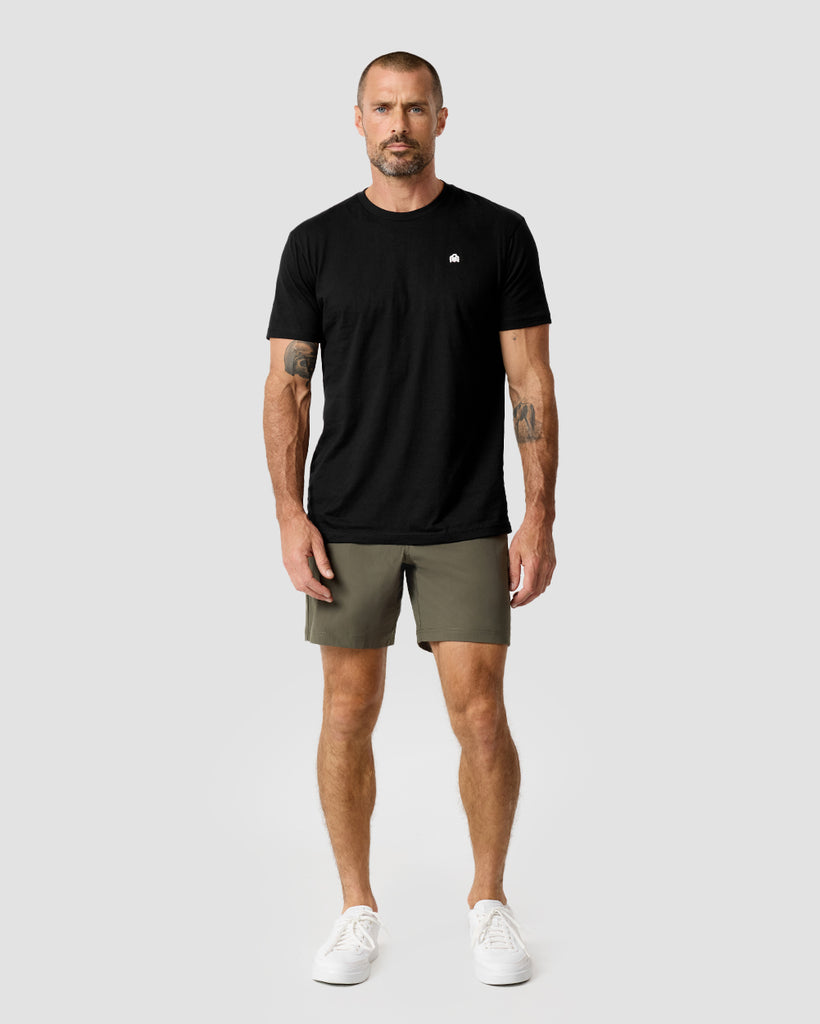 Daily Shorts-Dark Olive-7"-Regular-Full--Zac---32