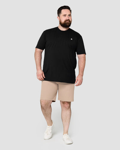 Daily Shorts-Khaki-9"-Plus-Full--Ross---40