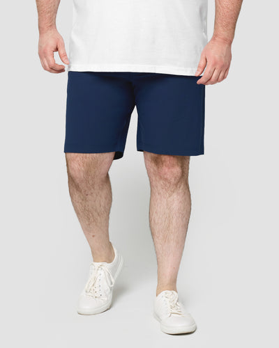 Daily Shorts-Navy-9"-Plus-Front--Ross---40