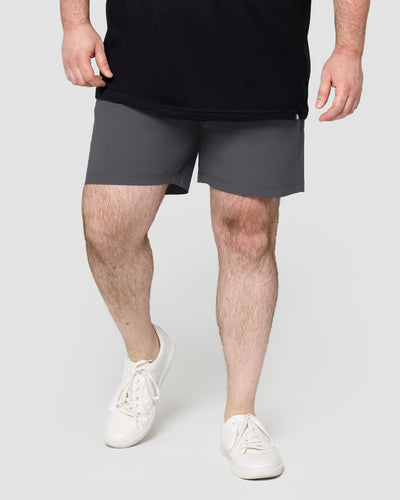 Daily Shorts-Charcoal-7"-Plus-Front--Ross---40