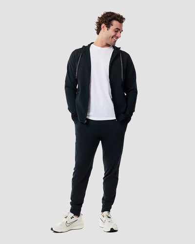 Daybreak Performance Jacket-Black-Regular-Full--Model---L