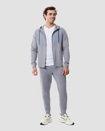 Daybreak Performance Jacket-Grey-Regular-Full--Model---L