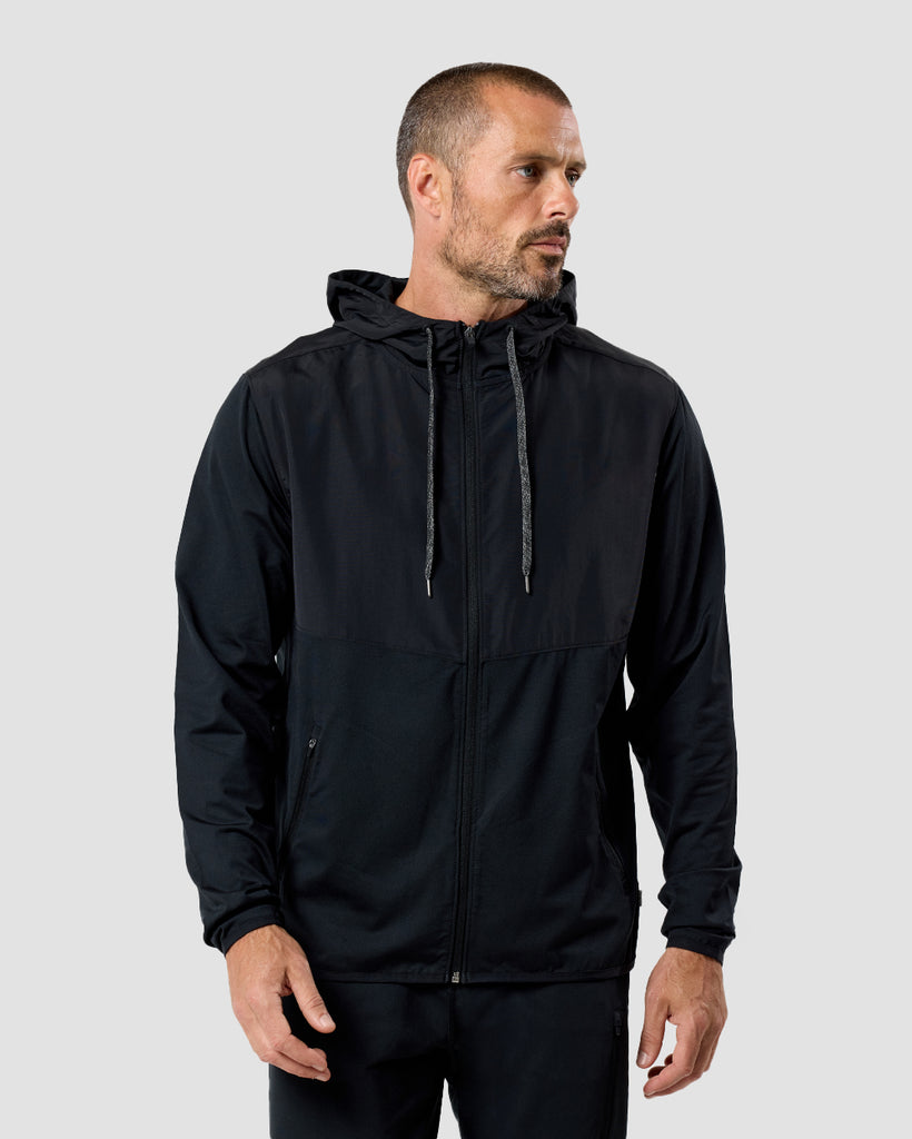 Daybreak Performance Jacket - Non-Branded-Black-Regular-Front--Zac---L