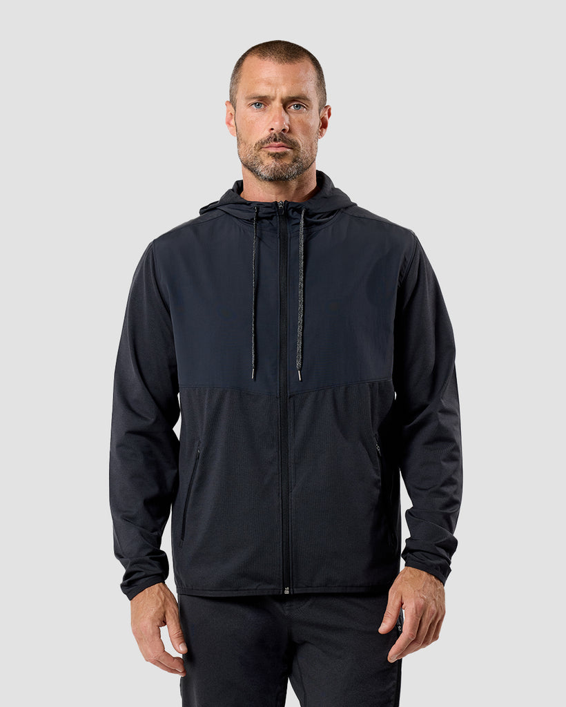 Daybreak Performance Jacket - Non-Branded-Charcoal-Regular-Front--Zac---L