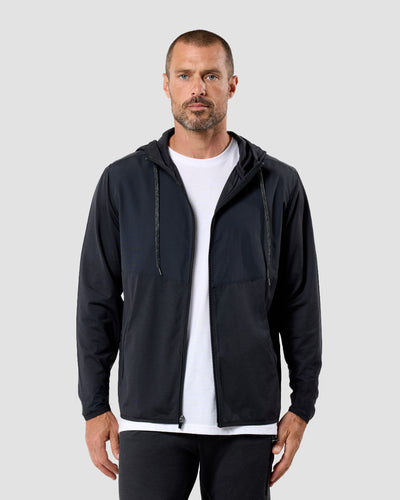 Daybreak Performance Jacket-Charcoal-Regular-Front--Model---L