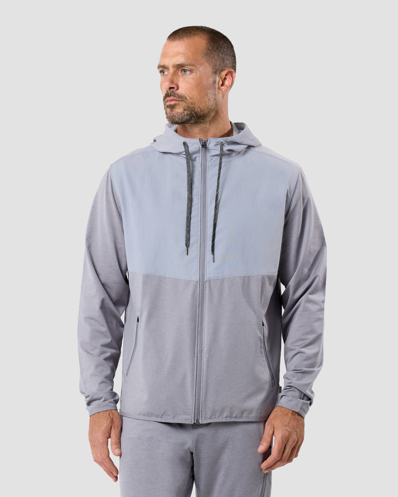 Daybreak Performance Jacket - Non-Branded-Grey-Regular-Front--Zac---L