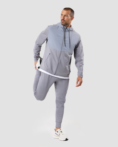 Daybreak Performance Jacket-Grey-Regular-Full--Model---L