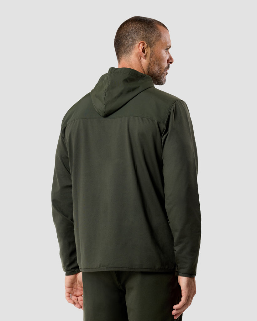 Daybreak Performance Jacket - Non-Branded-Midnight Olive-Regular-Back--Zac---L