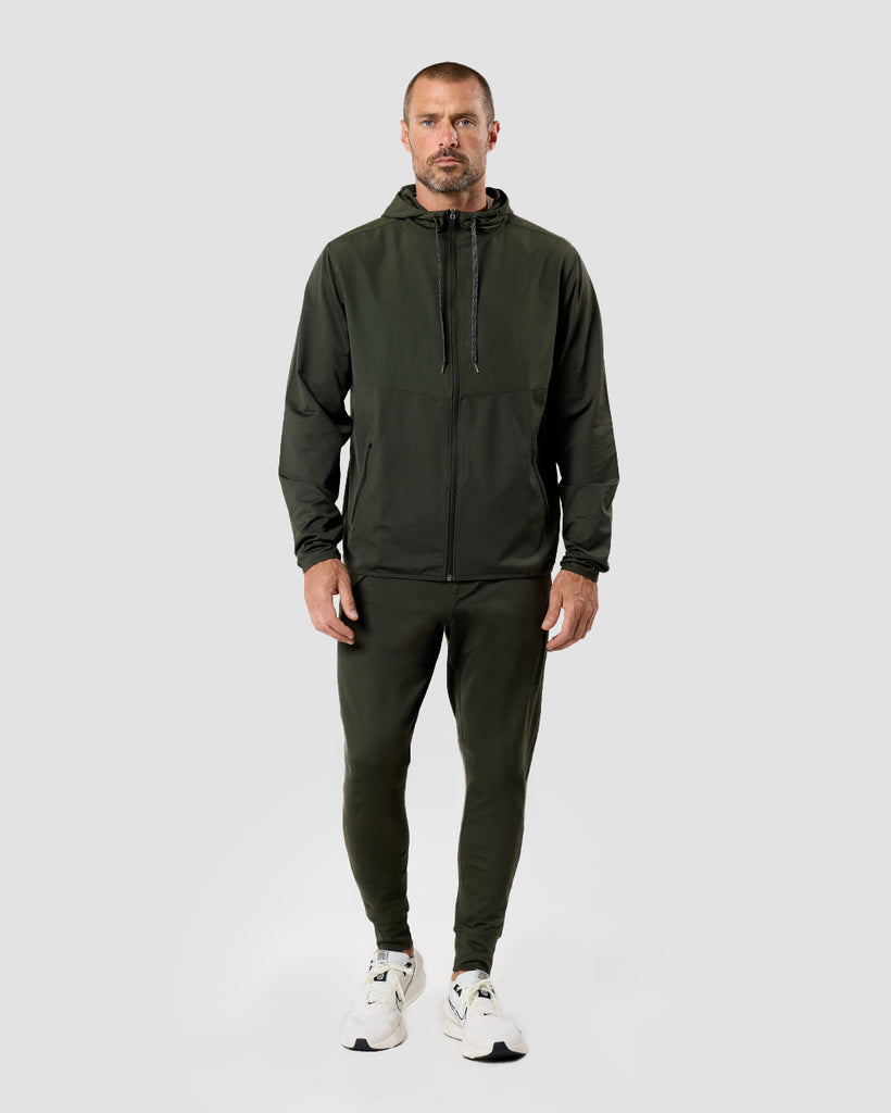 Daybreak Performance Jacket - Non-Branded-Midnight Olive-Regular-Full--Zac---L