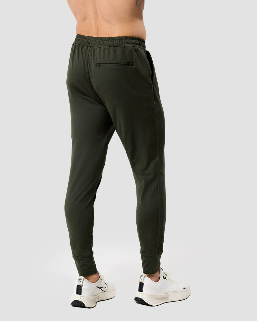 Daybreak Performance Joggers - Non-Branded-Midnight Olive-Regular-Back--Zac---L