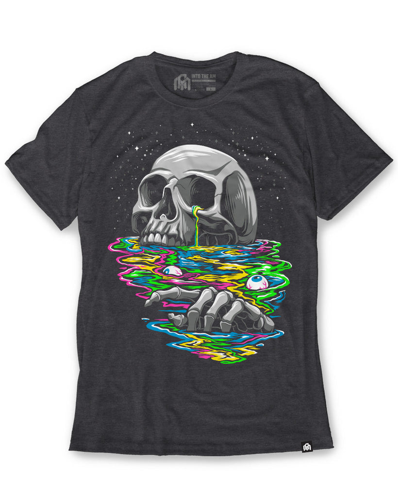 Death Wading Tee-Charcoal-Front