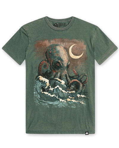 Deep Siege Vintage Tee-Vintage Royal Pine-Regular-Mock--Model---L