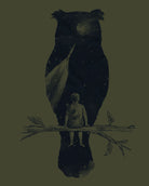 Dreamer Tee-Military Green-Regular-Swatch--Model---L