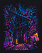 Electric Alley Tee-Black-Regular-Swatch--Model---L