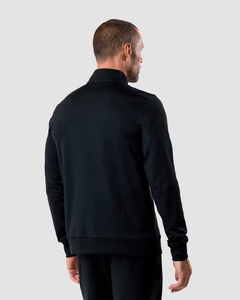 Endeavor Quarter Zip Tee - Non-Branded-Black-Regular-Back--Zac---L