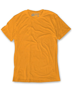 Basic Tee - Non-Branded-Orange-Mock--Alex---M