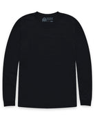 Long Sleeve Tee-Black-Reg-Regular-Mock--Model---L