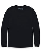 Long Sleeve Tee-Black-Tall-Regular-Mock--Model---L