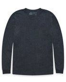 Long Sleeve Tee-Charcoal-Reg-Regular-Mock--Model---L