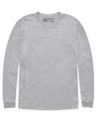 Long Sleeve Tee-Grey-Reg-Regular-Mock--Model---L