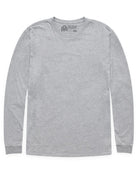 Long Sleeve Tee-Grey-Tall-Regular-Mock--Model---L