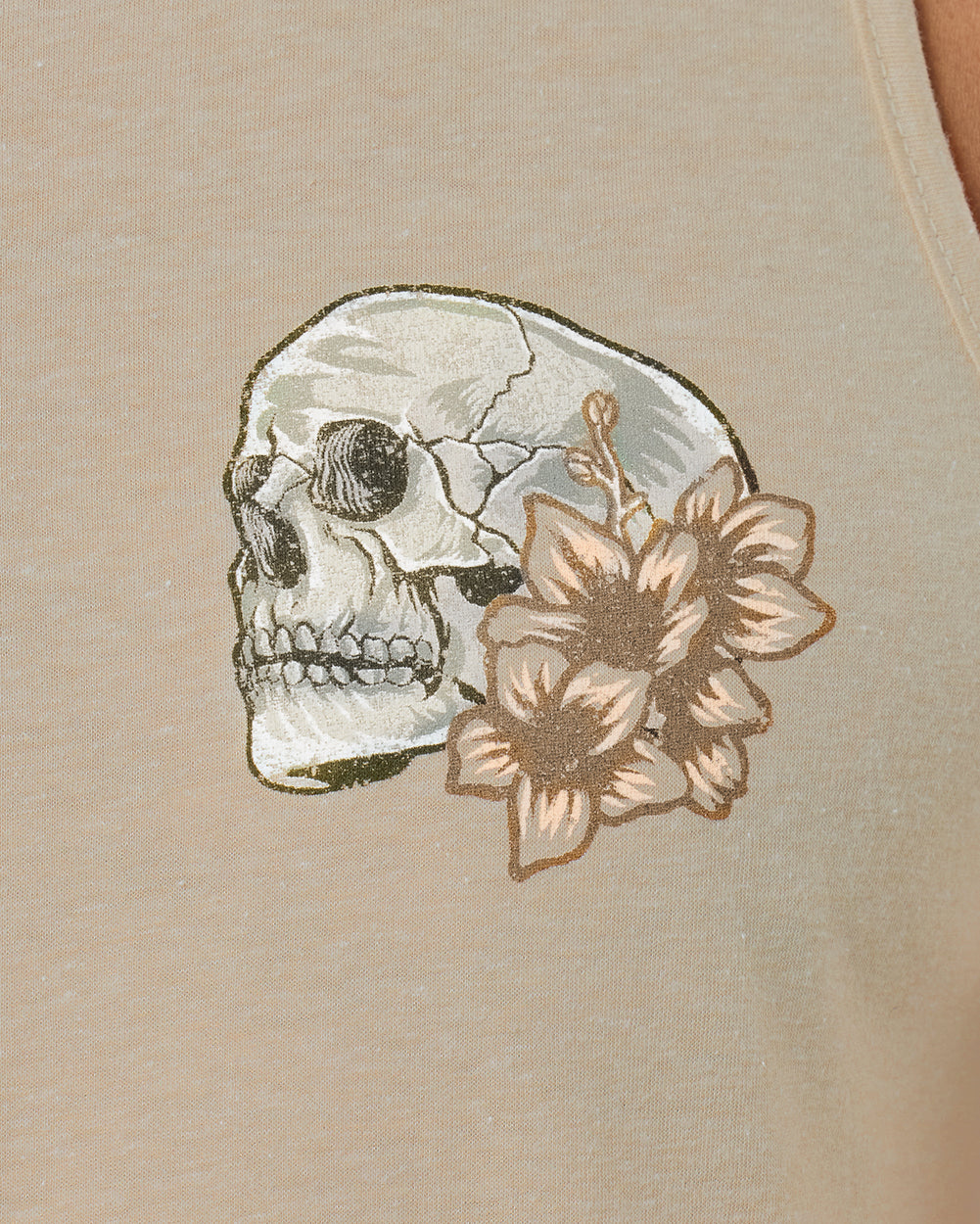 Eternal Blossom Tank-Cream-Regular-Detail--Model---L
