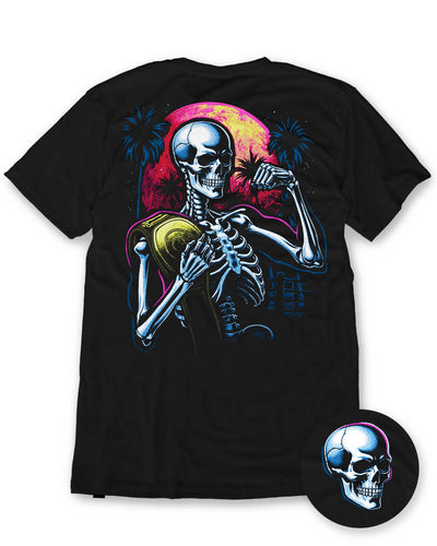 Eternal Champion Tee-Black-Regular-Mock--Model---L