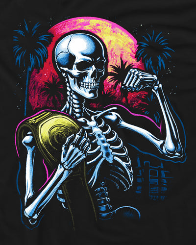 Eternal Champion Tee-Black-Regular-Swatch--Model---L