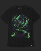 Event Horizon Glow-in-the-Dark Tee-Black-Regular-Glow--Model---L