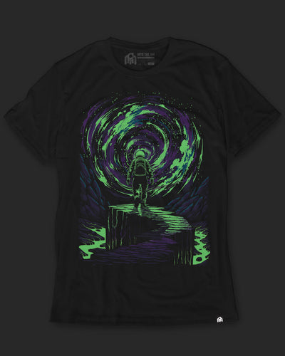 Event Horizon Glow-in-the-Dark Tee-Black-Regular-Glow--Model---L