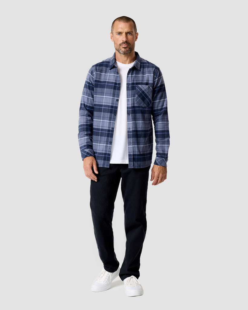 Fairbanks Flannel-Indigo Multiplaid-Regular-Full2--Zac---L