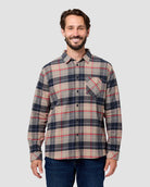 Fairbanks Flannel-Beige Multi-Regular-Front--Model---L