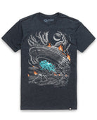 Fallen Vessel Tee-Charcoal-Regular-Mock--Model---L