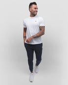 Fleece Joggers - Non-Branded-Navy-Full--Zach---L