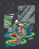 Galactic Grooves II Tee-Charcoal-Regular-Swatch--Model---L