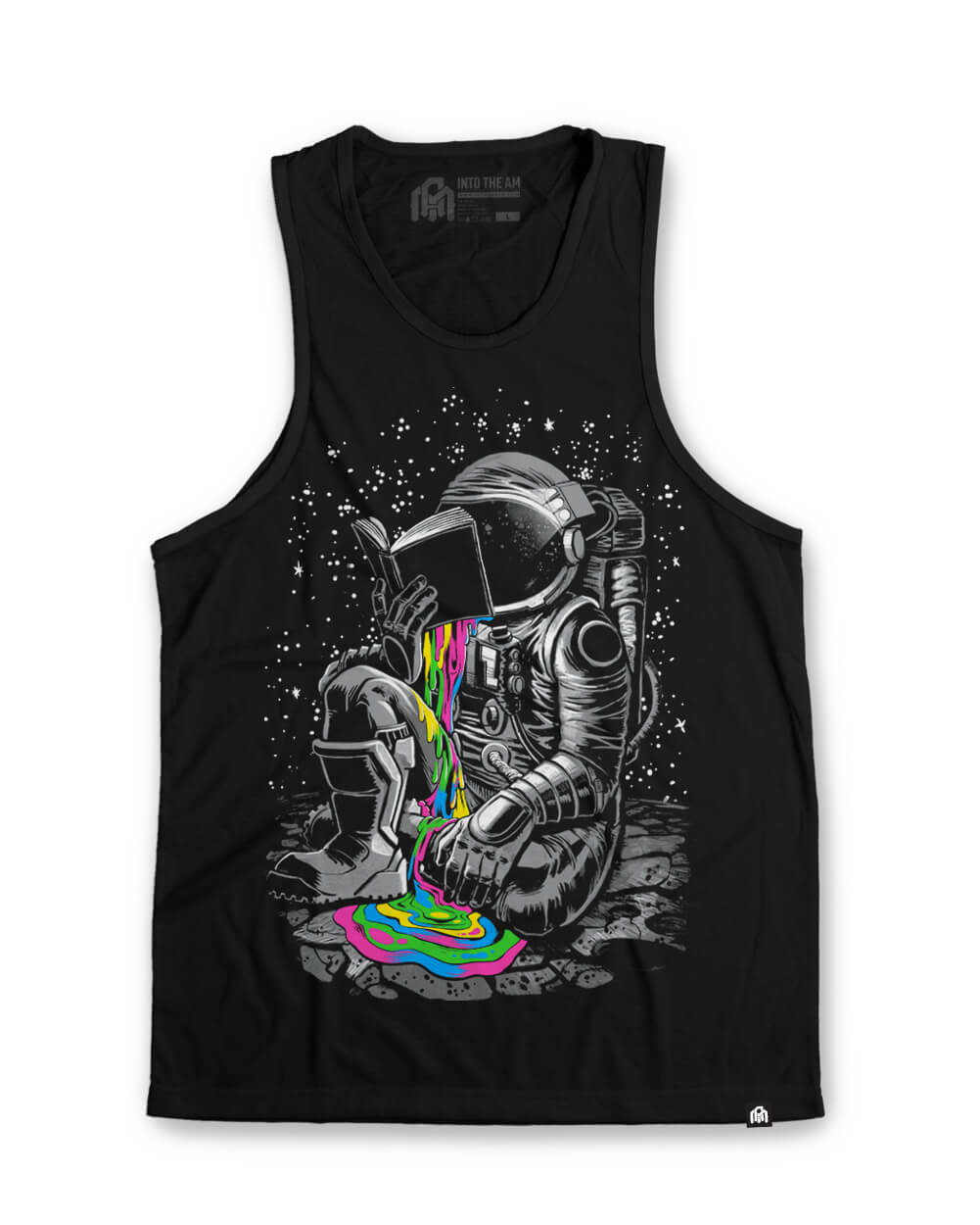 Galactic Wisdom Tank-Black-Regular-Mock--Model---L