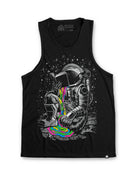 Galactic Wisdom Tank-Black-Regular-Mock--Model---L