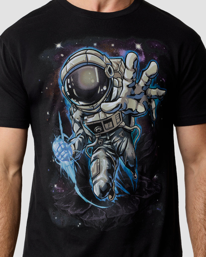 Galactic Hero Tee-Black-Regular-Detail--Clayton---M