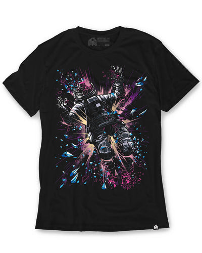 Galaxy End Tee-Black-Regular-Mock--Model---L