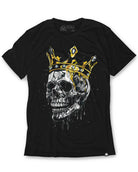 Golden Reign Tee-Black-Regular-Mock--Model---L